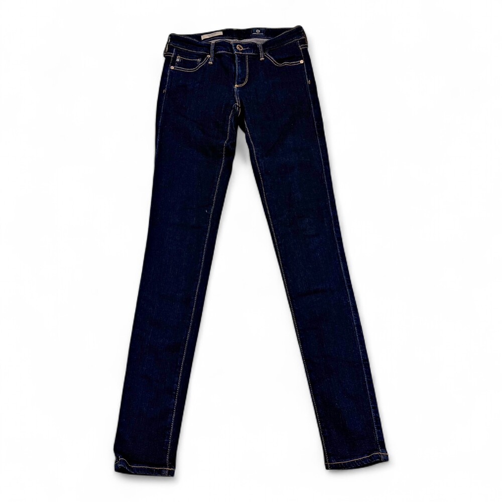 AG Adriano Goldschmied Dark Indigo‎ Skinny Jeggings Size 25